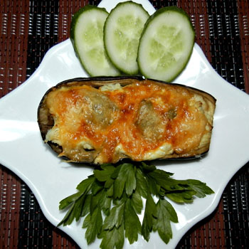 Баклажаны с сыром