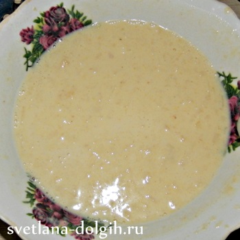 Рецепт оладушек
