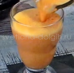 Как приготовить детокс коктейль из тыквы и апельсинового сока